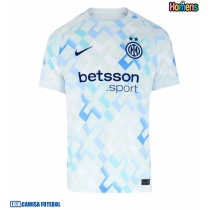 Camisa de Futebol Inter Milan Henrikh Mkhitaryan #22 Equipamento Secundário 2025-26 Manga Curta